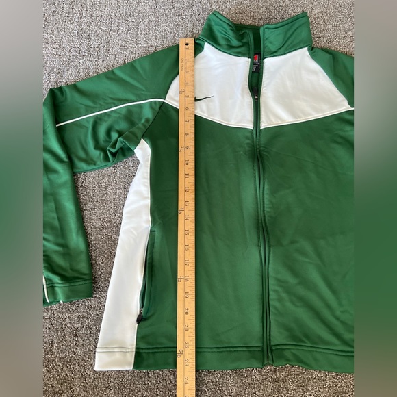 Vintage Nike Dri-Fit Team Sport Full Zip Jacket Size L (14-16) Red/Black Label - Picture 5 of 13